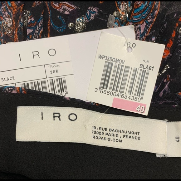 “HOST PICK” Iro Halter Printed Metallic Midi Dress - Picture 10 of 12